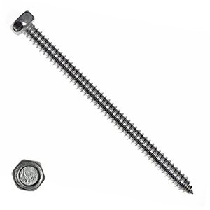 Саморез шестигранный, DIN7976, НЕРЖАВЕЙКА- А2